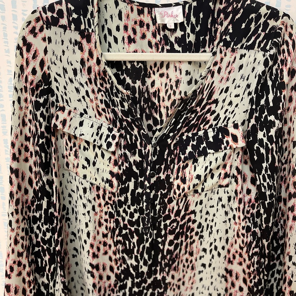 Parker 100% silk blouse